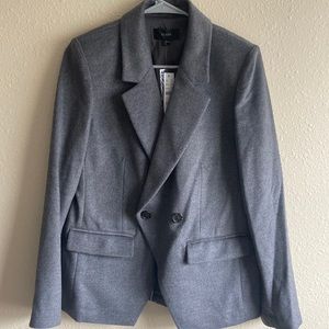 NWT J. Crew wool blend double breasted blazer